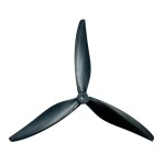 Gemfan 8040-3 Glass Fiber Nylon Propeller 2 Pairs (2CW+2CCW) for 8 Inch Drone and RC Airplane Parts Motors for Boys